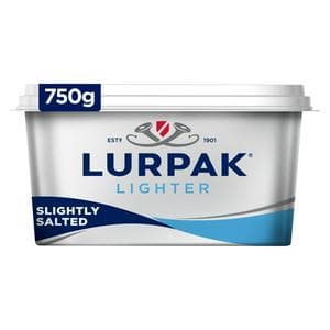 Lurpak Lighter Spreadable Blend of Butter and Rapeseed Oil 750g