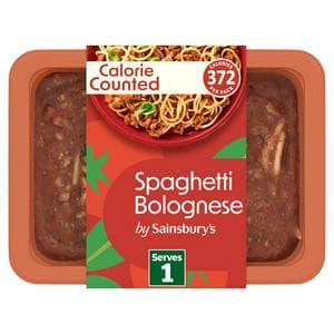 Sainsbury's Calorie Counted 400g Spaghetti Bolognese