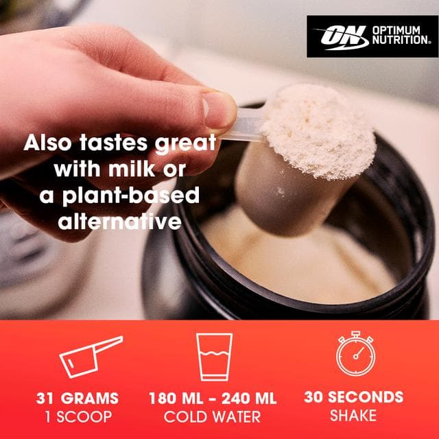 Optimum Nutrition Gold Standard Whey Protein Powder Double Rich Chocolate Flavour 15 Servings 450g - gallery image 5