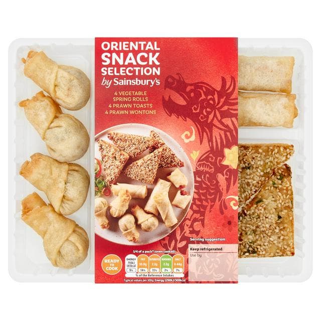 Sainsbury's Oriental Snack Selection 234g - gallery image 1