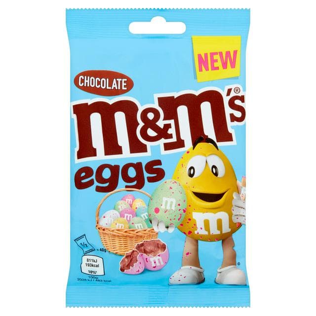 M&M's Chocolate Eggs Sharing Bag 80g - gallery image 1