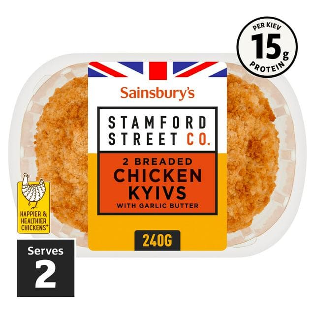 Stamford Street Co. British Chicken Kyivs with Garlic Butter x2 240g - gallery image 1