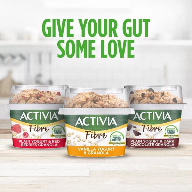 Activia 165g Vanilla & Granola Breakfast Pot with Spoon - gallery image 5