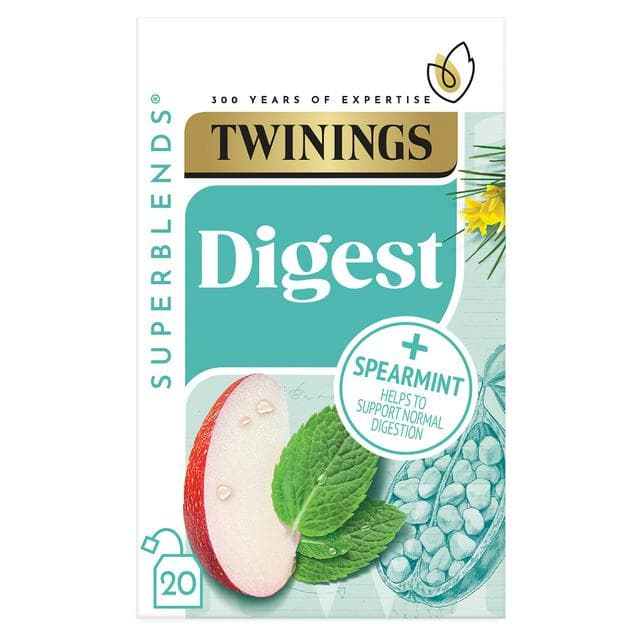 Twinings Superblends Digest with Spearmint, Apple & Rooibos, 20 Tea Bags - gallery image 1