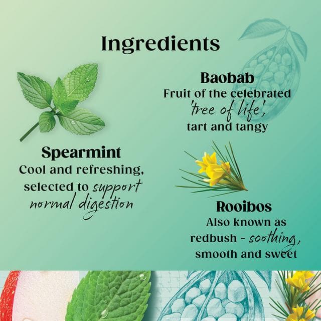 Twinings Superblends Digest with Spearmint, Apple & Rooibos, 20 Tea Bags - gallery image 3