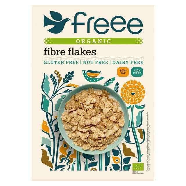 Freee Gluten Free Organic Fibre Flakes 375g - gallery image 1