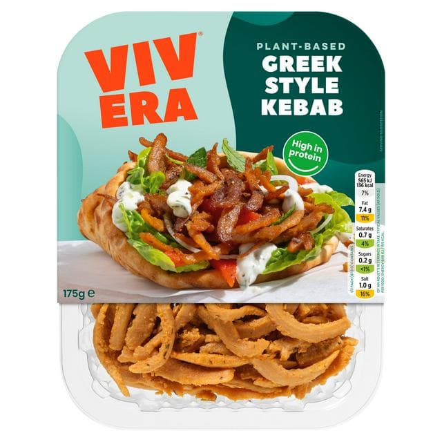 Vivera Plant Greek Kebab 175g - gallery image 1