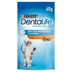 Dentalife Dental Chicken Cat Treats 40g
