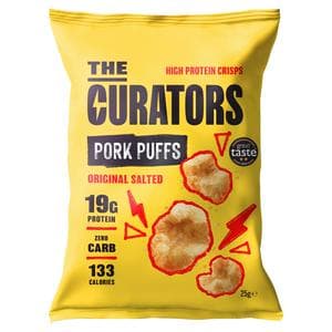 The Curators Pork Puffs Original Salted 25g