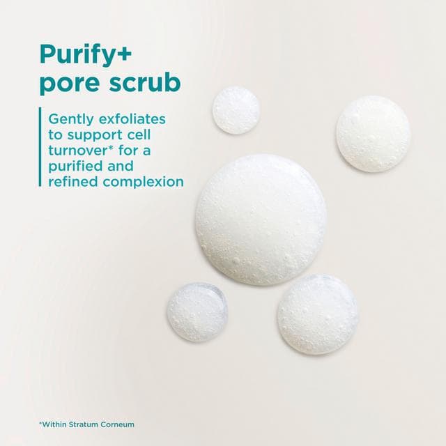 Simple Daily Detox Clear Pore Face Scrub for Blemish Prone & Oily Skin 150ml - gallery image 2
