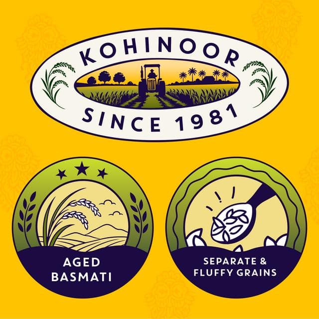 Kohinoor Gold Basmati Rice 2kg - gallery image 2