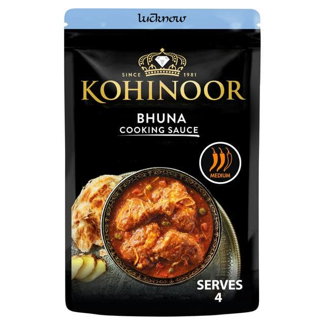 Kohinoor Lucknowi Adraki Bhuna Cooking Sauce 375g - gallery image 1