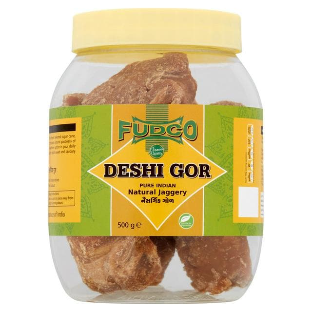 Fudco Deshi Gor Pure Indian Natural Jaggery 500g - gallery image 1