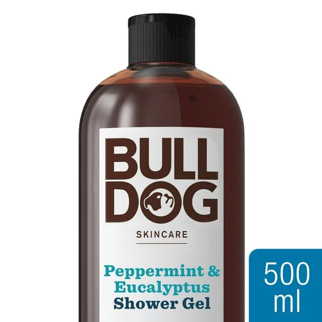 Bulldog Skincare Peppermint & Eucalyptus Shower Gel 500ml - gallery image 1