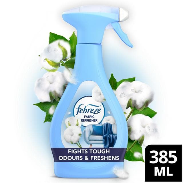 Febreze Fabric Freshener Spray Cotton Fresh 375ml - gallery image 1