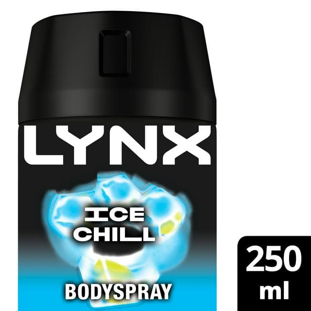 Lynx 250ml Ice Chill 48h Deodorant Aerosol Body Spray for Men - gallery image 1