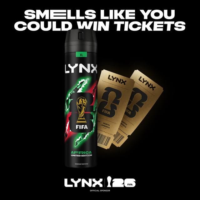 Lynx 250ml Africa 48h Deodorant Aerosol Body Spray for Men - gallery image 5