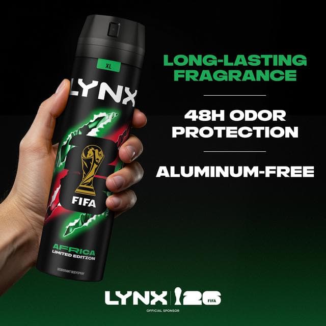 Lynx 250ml Africa 48h Deodorant Aerosol Body Spray for Men - gallery image 6