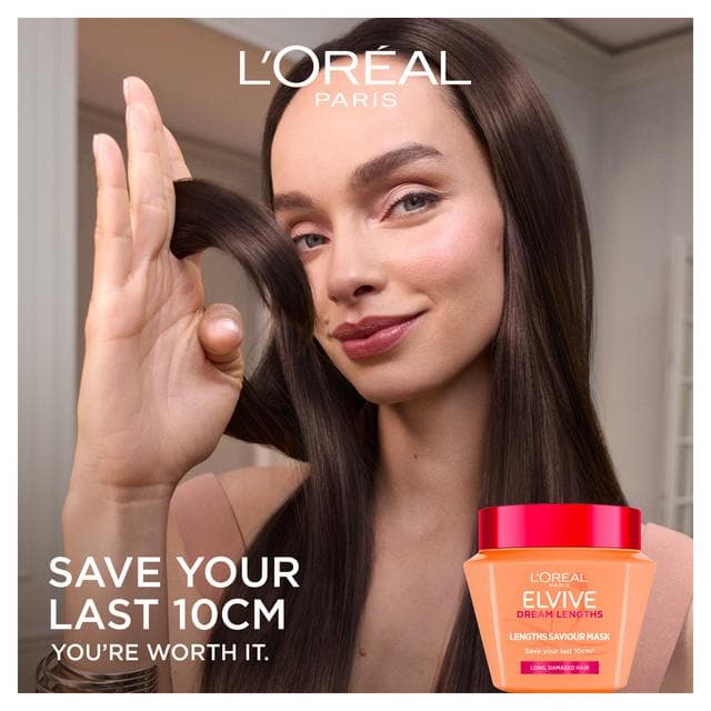 L'Oreal Elvive Dream Lengths Long Hair Mask 300ml - gallery image 2