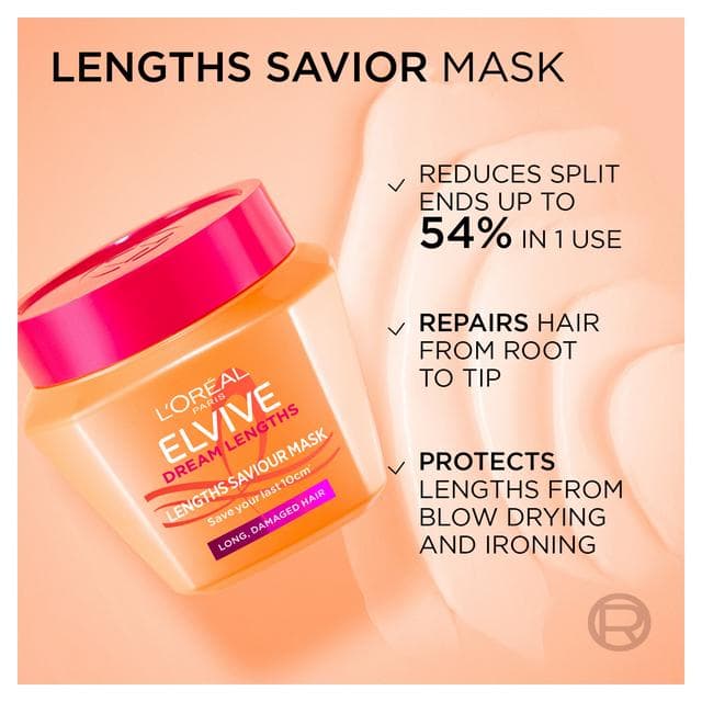 L'Oreal Elvive Dream Lengths Long Hair Mask 300ml - gallery image 3