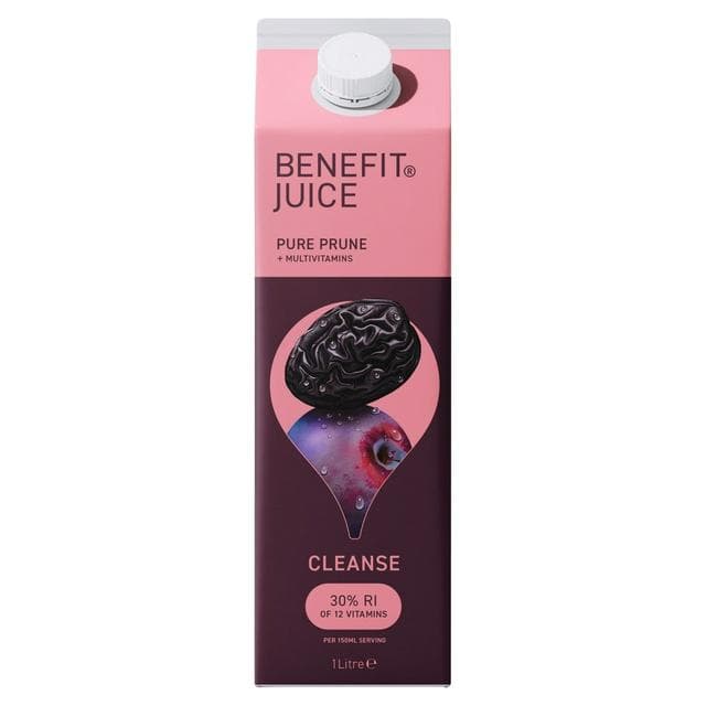 Benefit Drinks Cleanse Prune Juice + Vitamin A, C & E 1 Litre - gallery image 1