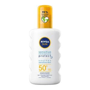 Nivea Sun 200ml Sensitive Immediate Protect Soothing Spray SPF 50+