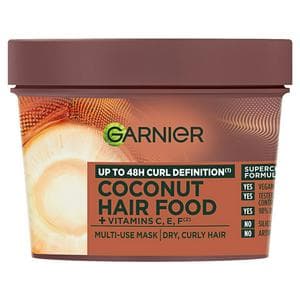 Garnier Ultimate Blends Hair Food Coconut Oil 3-in-1 Frizzy Vegan Hair Mask 390ml