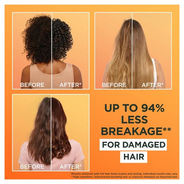 Garnier Ultimate Blends Hair Food Papaya 3-in-1 Damaged Vegan Hair Mask 390ml - gallery image 3