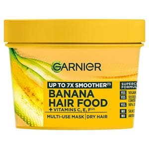 Garnier Ultimate Blends Hair Food Banana 3-in-1 Dry Vegan Hair Mask 390ml