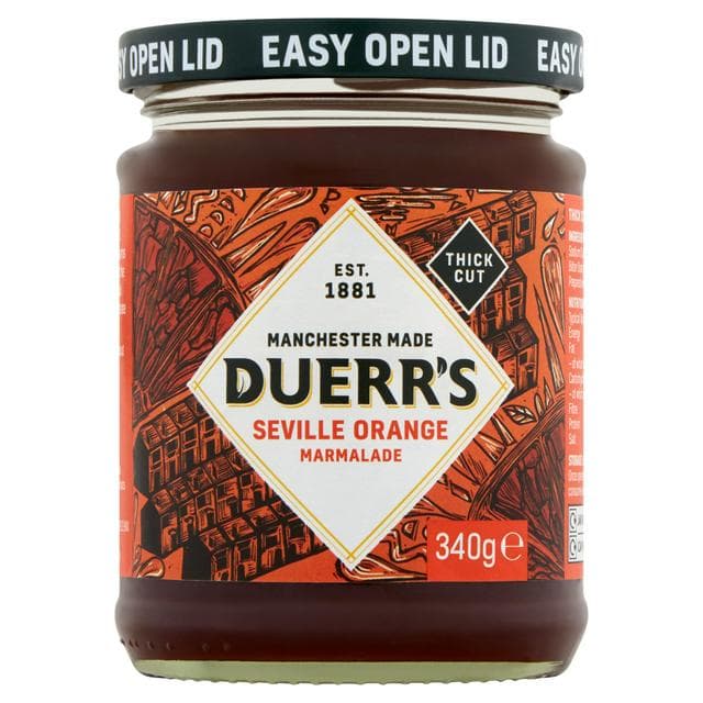 Duerr's Thick Cut Seville Orange Marmalade 340g - gallery image 1