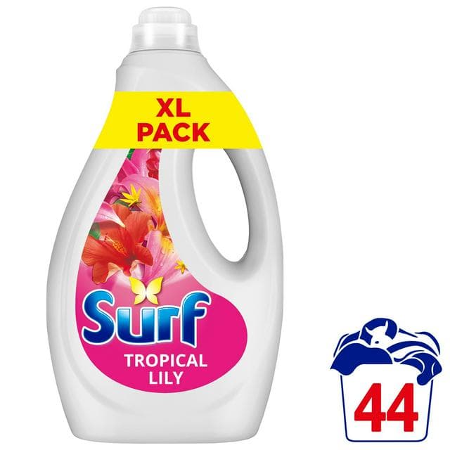 Surf Tropical Lily 44 washes Concentrated Washing Liquid Laundry Washing Detergent 1.2L - gallery image 1