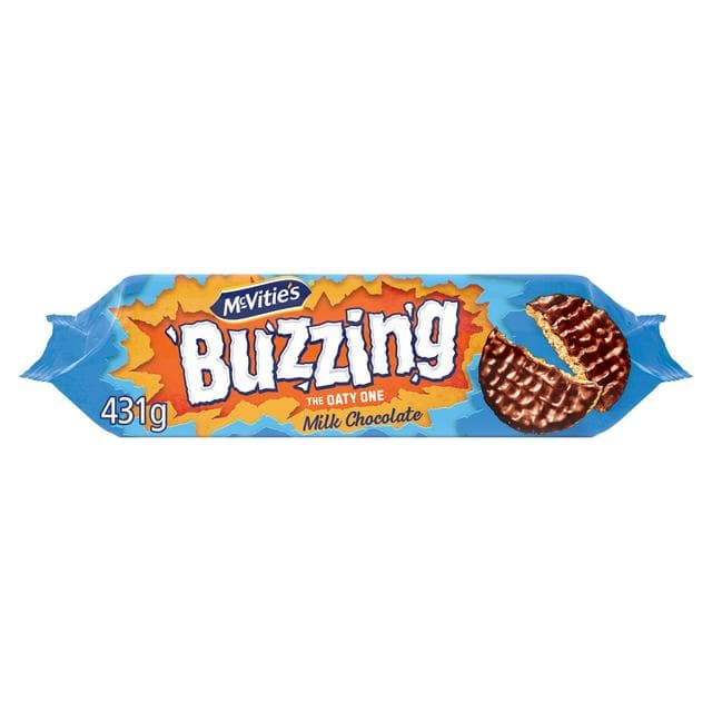 McVitie's Hobnobs Milk Choc Jumbo Pack Biscuits 431g - gallery image 1