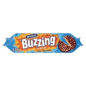 McVitie's Hobnobs Milk Choc Jumbo Pack Biscuits 431g