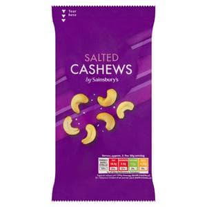 Sainsbury's Salted Cashew 100g