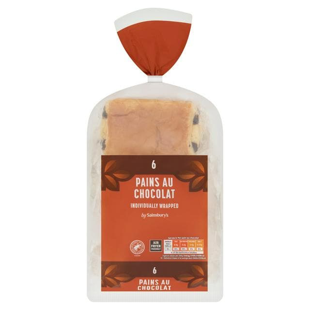 Sainsbury's Pains Au Chocolat x6 270g - gallery image 1