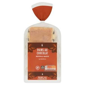 Sainsbury's Pains Au Chocolat x6 270g