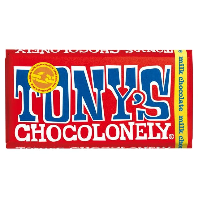 Tony's Chocolonely Milk Chocolate 180g - gallery image 1