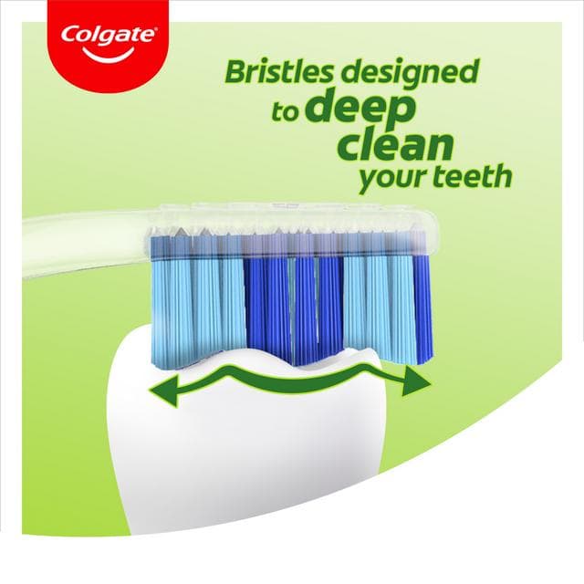 Colgate Twister Fresh Medium Manual Toothbrush Pack x2 - gallery image 5