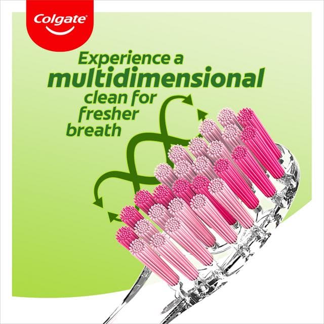 Colgate Twister Fresh Medium Manual Toothbrush Pack x2 - gallery image 6