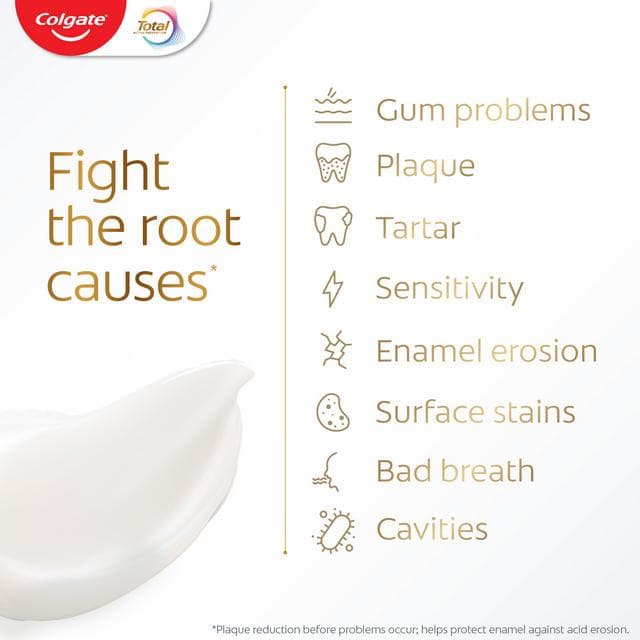 Colgate Total Original Travel Size Toothpaste 20ml - gallery image 4