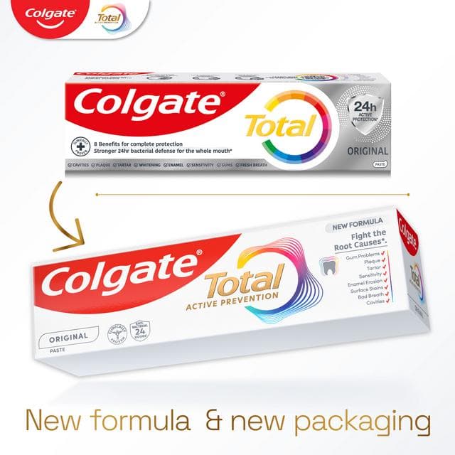 Colgate Total Original Travel Size Toothpaste 20ml - gallery image 6