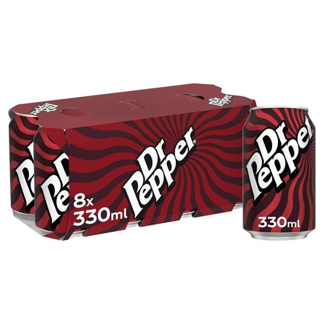 Dr Pepper 8x330ml - gallery image 1