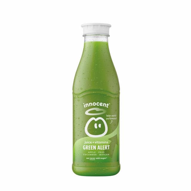 Innocent Plus Green Alert, Apple & Pear Juice with Vitamins 750ml - gallery image 4