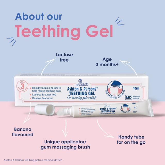 Ashton & Parsons Teething Gel 3+ Months 10ml - gallery image 3
