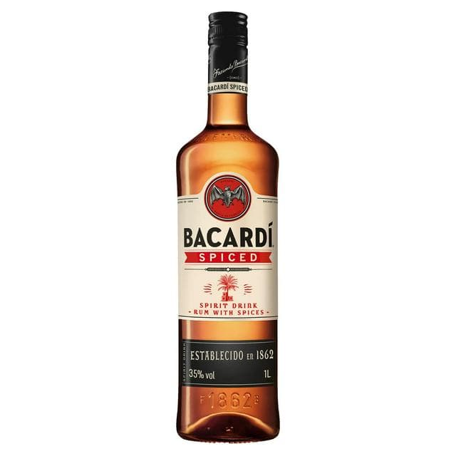 Bacardí Spiced Premium Spirit Rum Drink 1L - gallery image 1