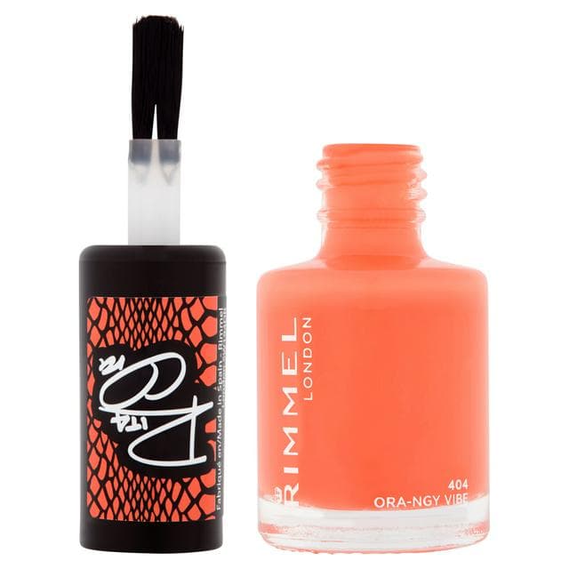 Rimmel London 60 Seconds Super Shine by Rita Ora 404 Orangy Vibe 8ml - gallery image 1