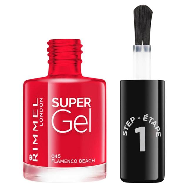 Rimmel London Super Gel Step 1 045 Flamenco Beach 12ml - gallery image 1