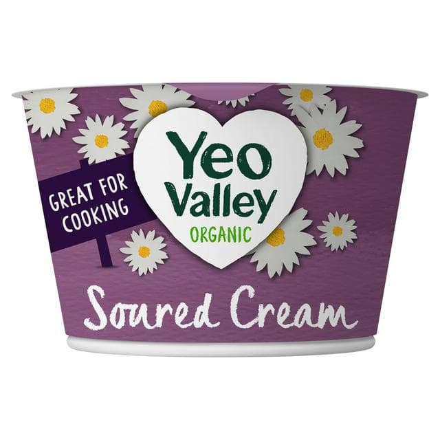 Yeo Valley Organic Soured Cream 200g - gallery image 1