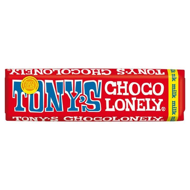 Tony's Chocolonely 50g Milk Chocolate - gallery image 1