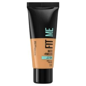 Maybelline Fit Me! Matte+Poreless Liquid Foundation 330 Toffee 30ml